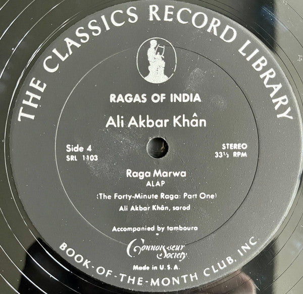 Ali Akbar Khân* : Ragas Of India (3xLP, Comp)