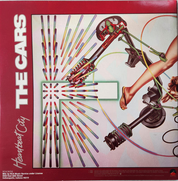 The Cars : Heartbeat City (LP, Album, Club, SRC)