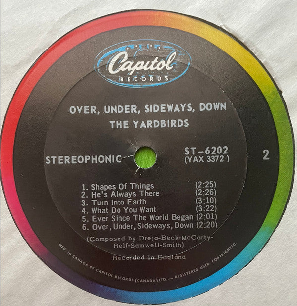 The Yardbirds : Over, Under, Sideways, Down (LP, Album, Unofficial)