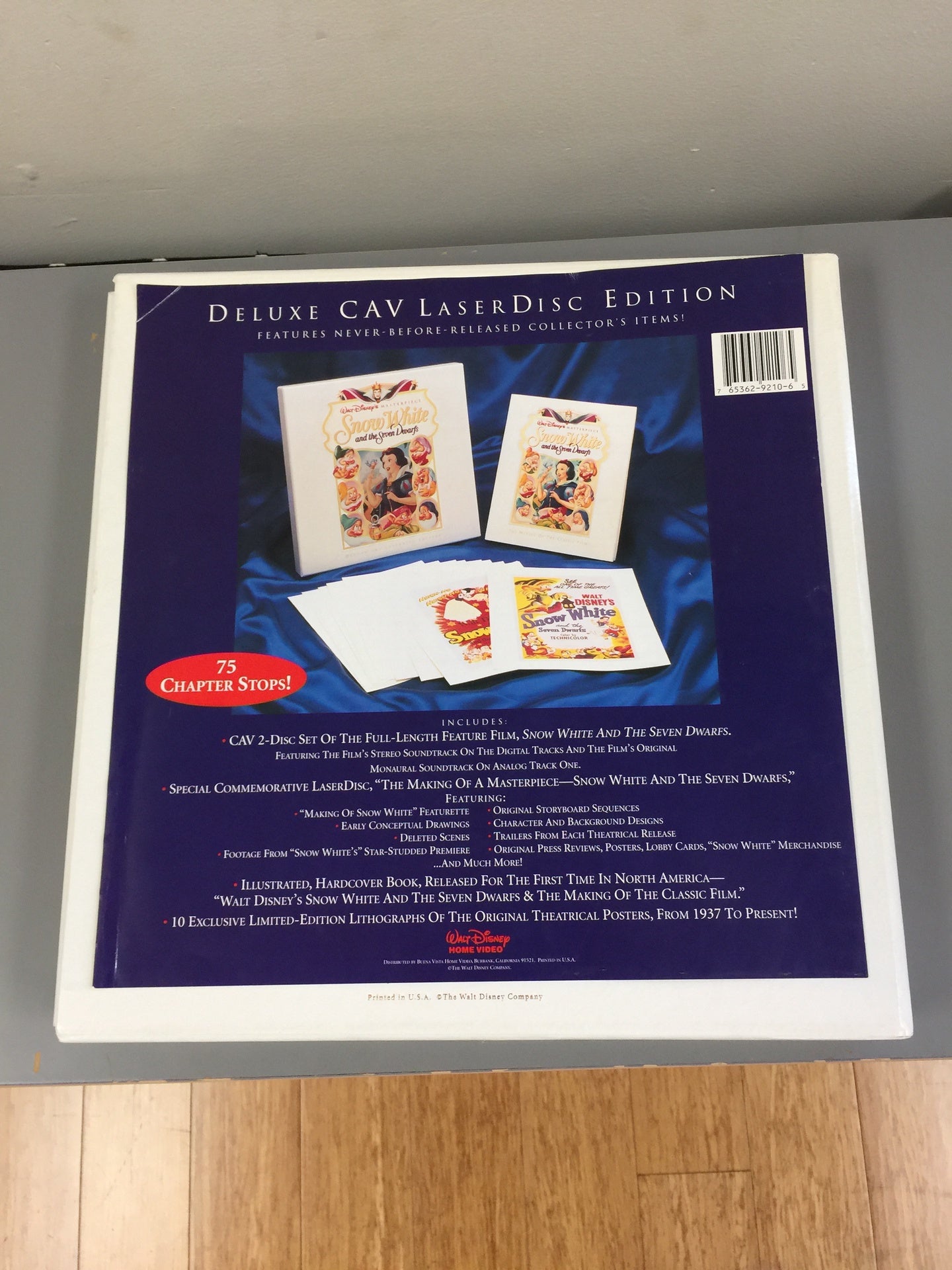 Snow White and Seven Dwarfs Deluxe Laserdisc Set