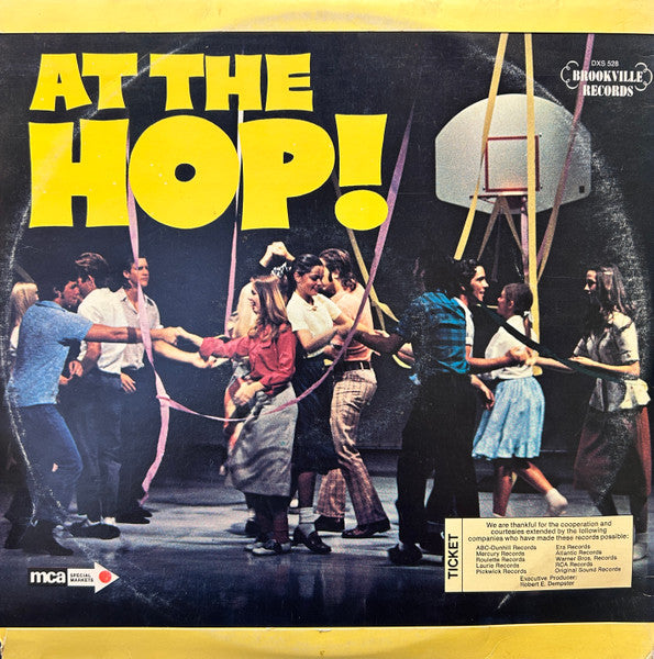 Various : At The Hop (3xLP, Comp, Pin)