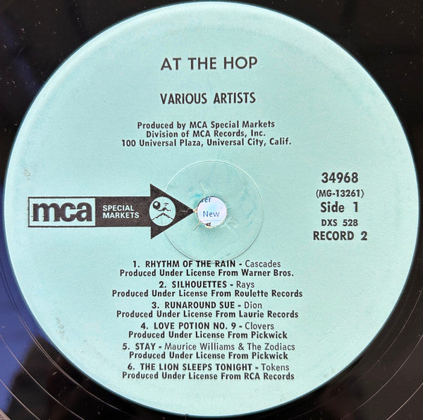 Various : At The Hop (3xLP, Comp, Pin)