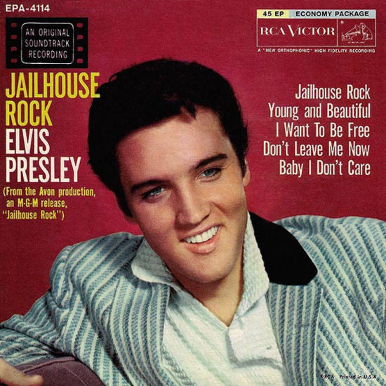 Elvis Presley : Jailhouse Rock (7", Album, EP)