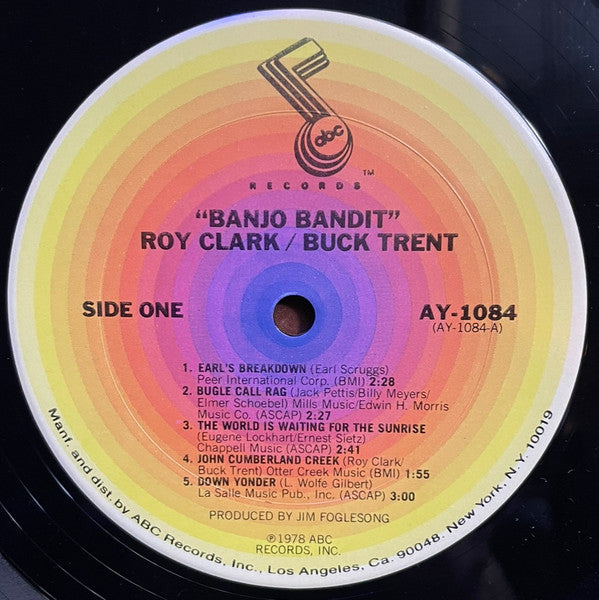 Roy Clark And Buck Trent : Banjo Bandits (LP, Album)