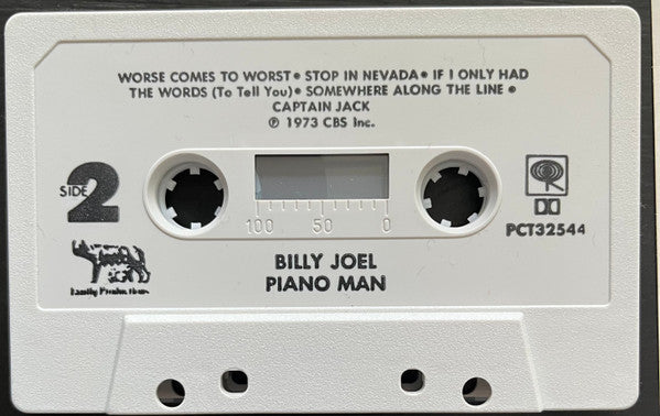 Billy Joel : Piano Man (Cass, Album, RE)