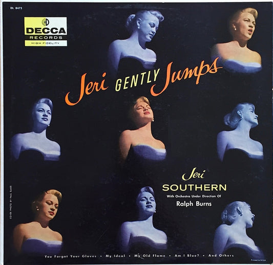 Jeri Southern : Jeri Gently Jumps (LP, Album, Mono)