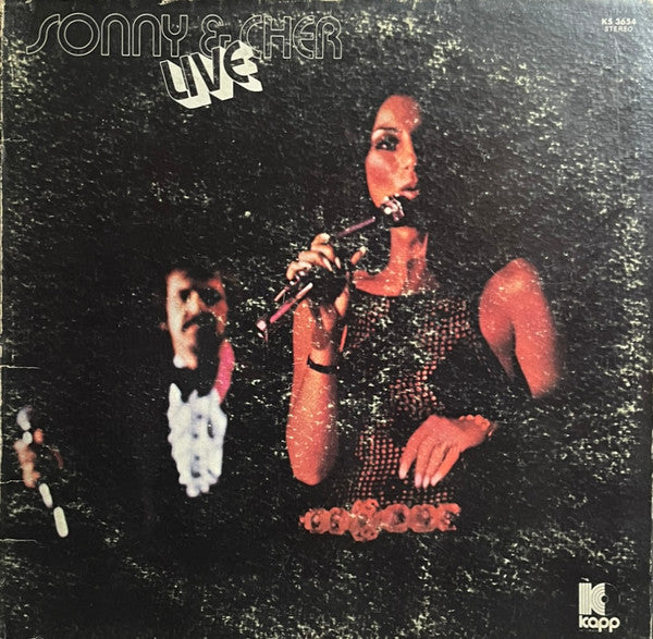 Sonny & Cher : Sonny & Cher Live (LP, Album, Gat)