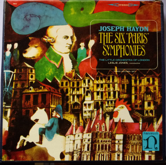 Joseph Haydn, The Little Orchestra Of London, Leslie Jones : The Six "Paris" Symphonies  (Reel, 7" Reel, Tri)