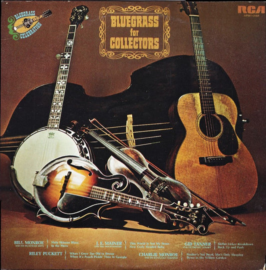 Various : Bluegrass For Collectors (LP, Comp, Mono)