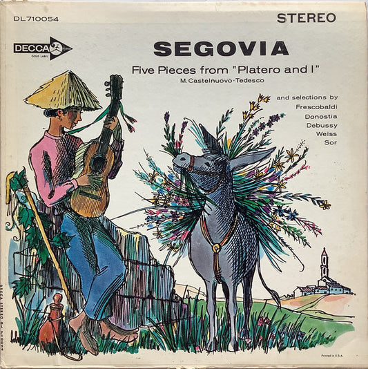 Segovia* : Five Pieces From "Platero And I" (LP, Album)