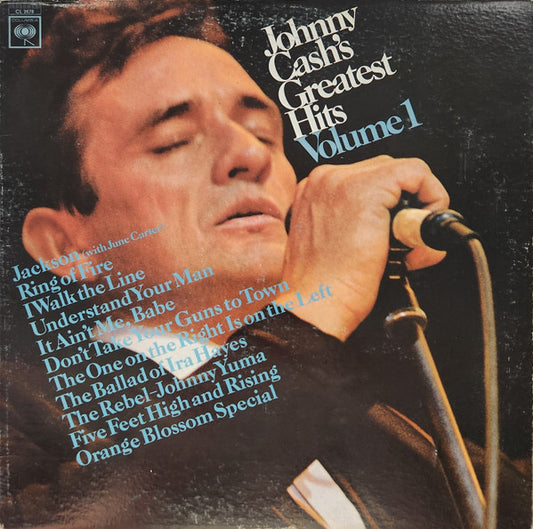 Johnny Cash : Johnny Cash's Greatest Hits (Volume 1) (LP, Comp, Mono)