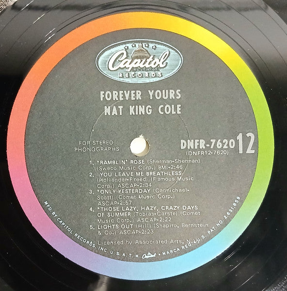 Nat King Cole : Forever Yours (6xLP + Box, Comp)