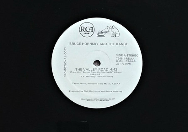 Bruce Hornsby And The Range : The Valley Road (12", Promo)