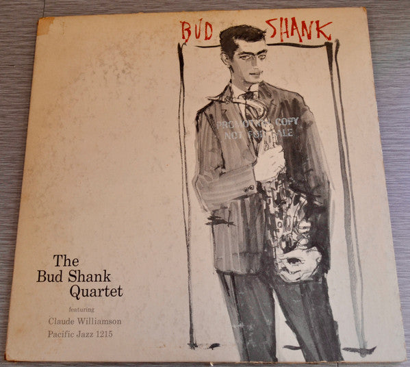 Bud Shank : The Bud Shank Quartet Featuring Claude Williamson (LP, Mono, Promo)