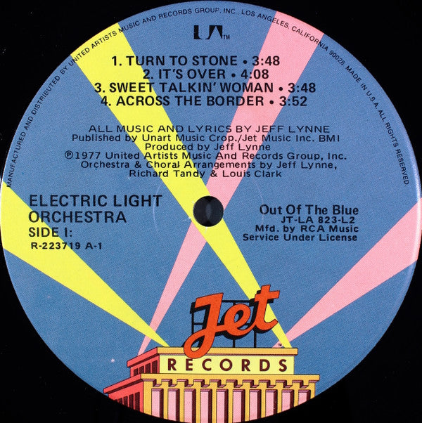 Electric Light Orchestra : Out Of The Blue (2xLP, Album, Club, RCA)