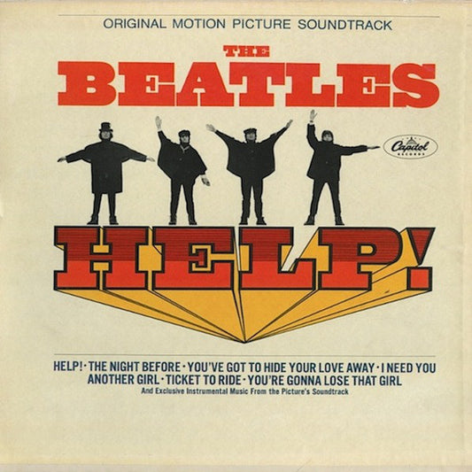 The Beatles : Help! (Original Motion Picture Soundtrack) (LP, Album, Mono, Scr)