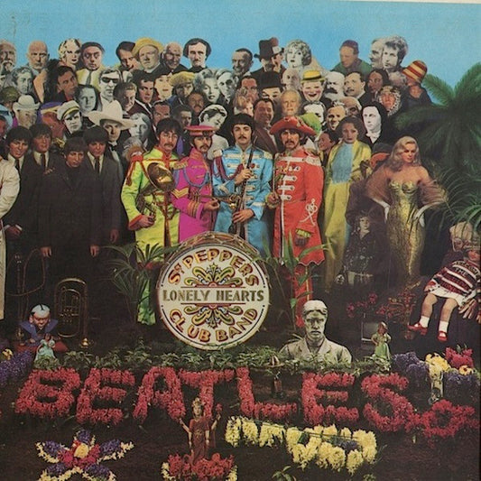 The Beatles : Sgt. Pepper's Lonely Hearts Club Band (LP, Album, Mono, Scr)