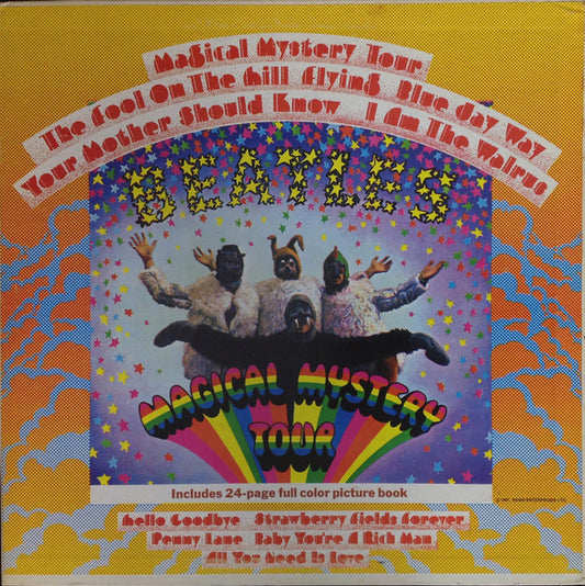 The Beatles : Magical Mystery Tour (LP, Album, Scr)