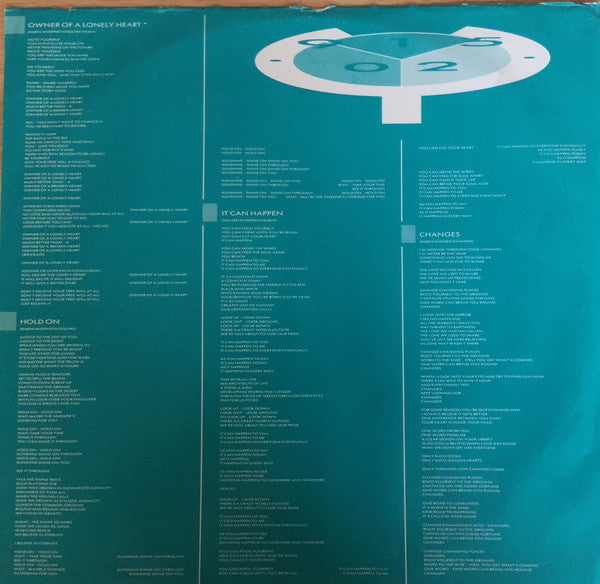 Yes : 90125 (LP, Album, Club, Car)