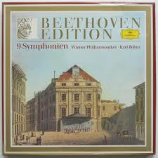 Beethoven* – Wiener Philharmoniker, Karl Böhm : 9 Symphonien (8xLP + Box)