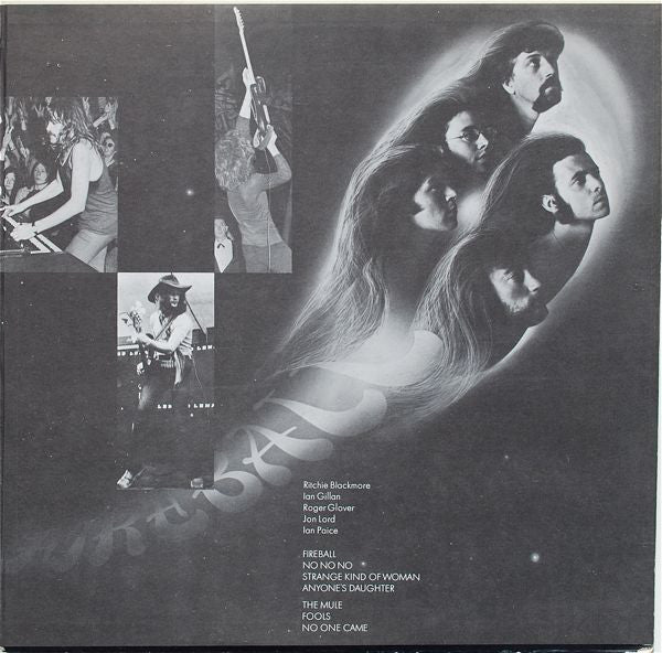 Deep Purple : Fireball (LP, Album, Gat)