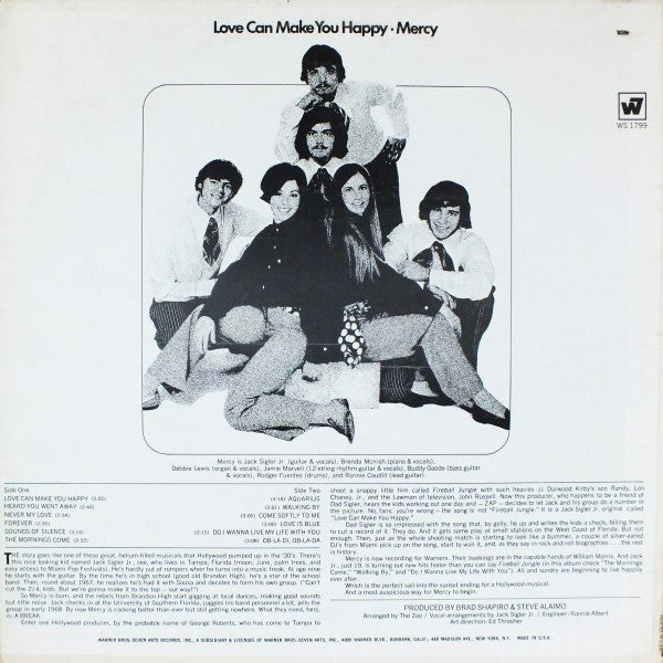 Mercy (4) : Love Can Make You Happy (LP, Album)