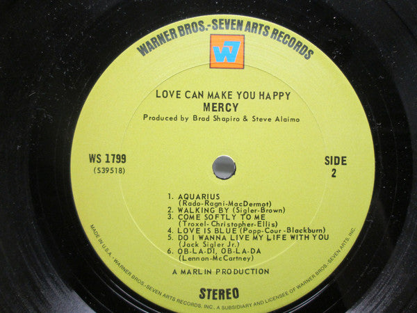 Mercy (4) : Love Can Make You Happy (LP, Album)