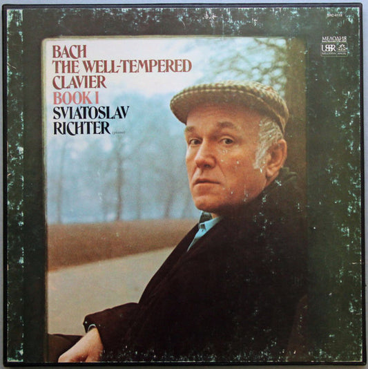 Bach*, Sviatoslav Richter : The Well-Tempered Clavier, Book 1 (3xLP, Album, Win + Box)