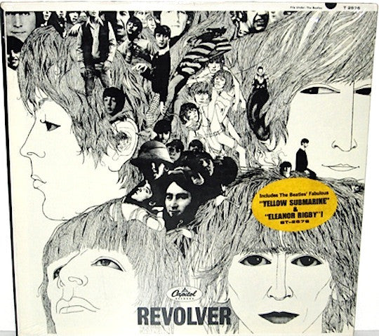 The Beatles : Revolver (LP, Album, Mono, Scr)