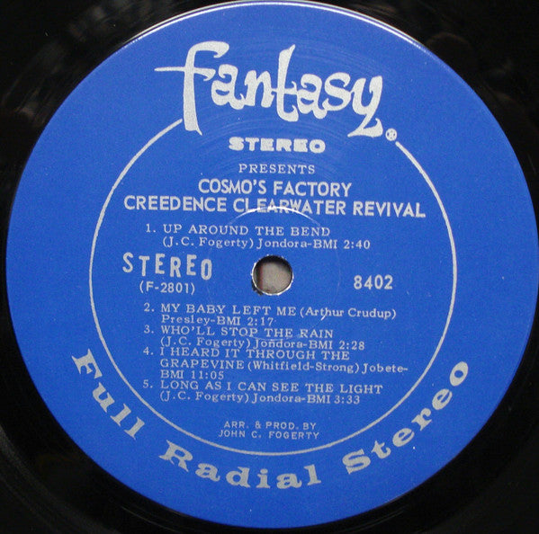 Creedence Clearwater Revival : Cosmo's Factory (LP, Album, Roc)