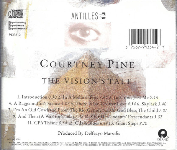 Courtney Pine : The Vision's Tale (CD, Album)