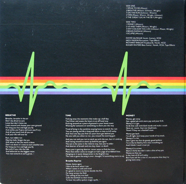 Pink Floyd : The Dark Side Of The Moon (LP, Album, Win)