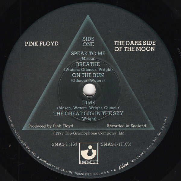 Pink Floyd : The Dark Side Of The Moon (LP, Album, Win)