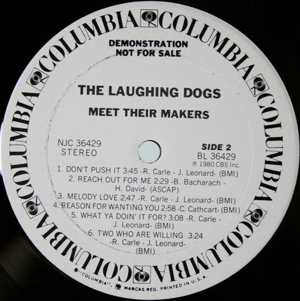 The Laughing Dogs : Meet Their Makers (LP, Album, Promo)