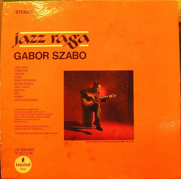 Gabor Szabo : Jazz Raga (LP, Album, Gat)