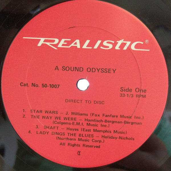 "A Sound Odyssey" Orchestra : A Sound Odyssey (LP, Album, Ltd, Red)