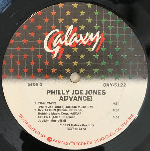 Philly Joe Jones* : Advance! (LP, Album)