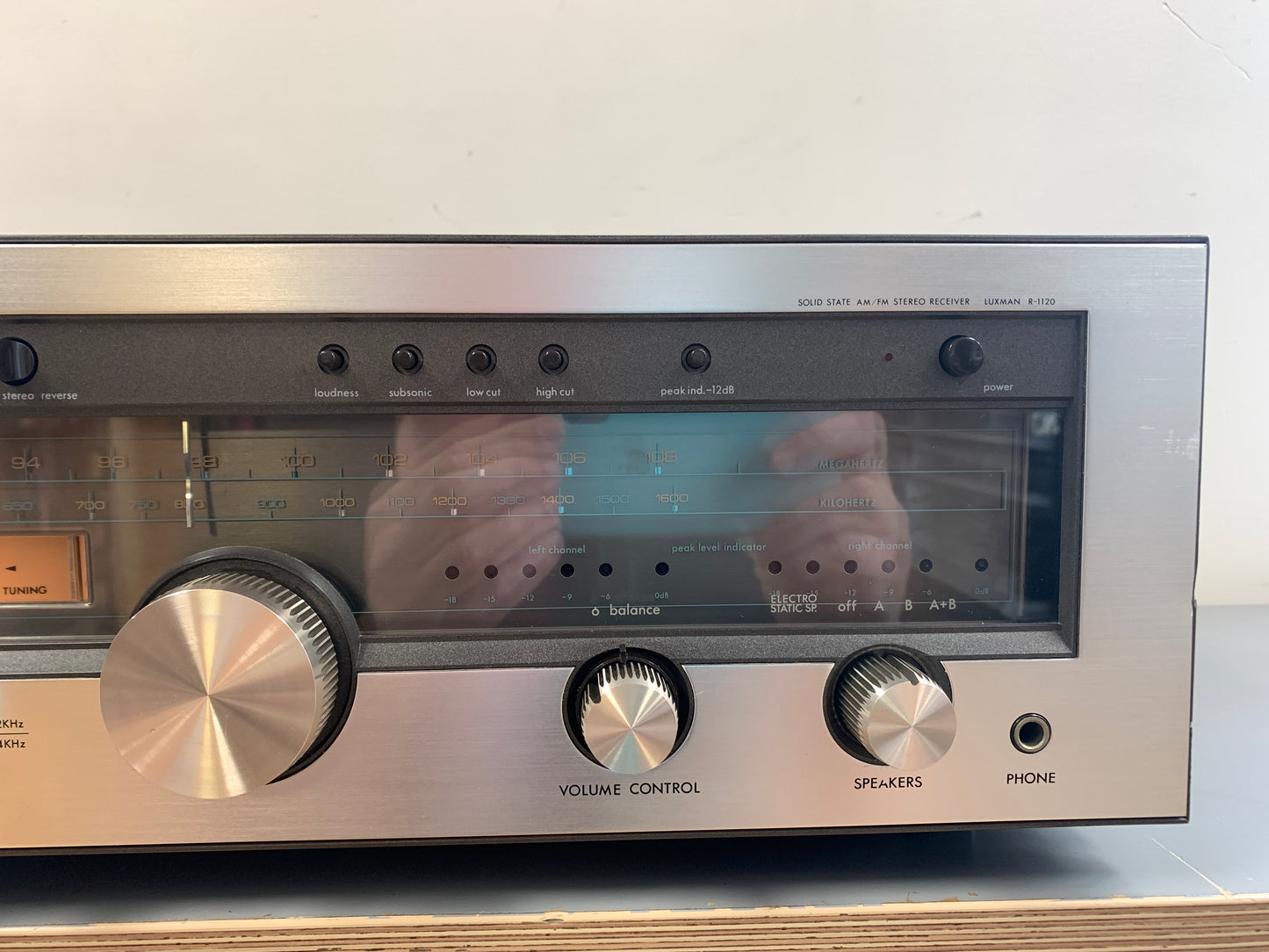 Luxman R-1120 Stereo Receiver * 120W RMS * 1978 * $100 Flat Fee Shipping in USA