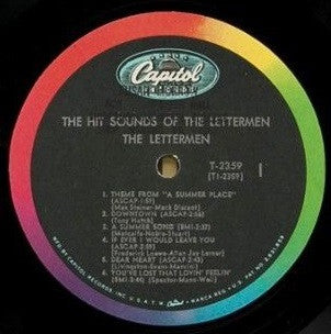 The Lettermen : The Hit Sounds Of The Lettermen (LP, Album)