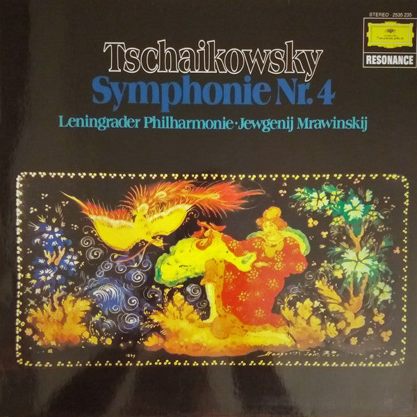 Tschaikowsky* – Leningrader Philharmonie* · Jewgenij Mrawinskij* : Symphonie Nr. 4 (LP, RE)