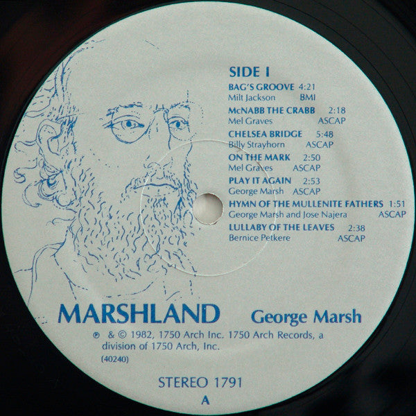 George Marsh Featuring Mel Graves : Marshland (LP, Album)