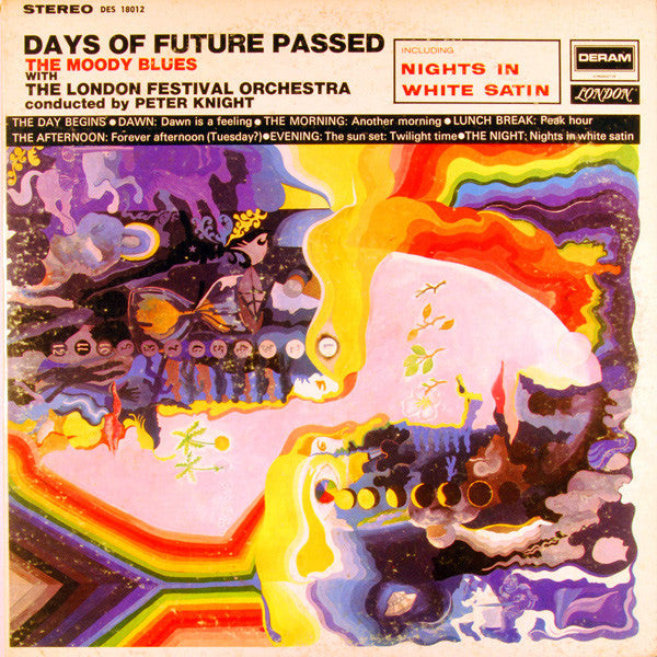 The Moody Blues : Days Of Future Passed (LP, Album, PH )