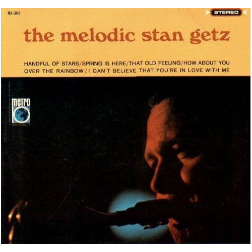 Stan Getz : The Melodic Stan Getz (LP, Comp, MGM)