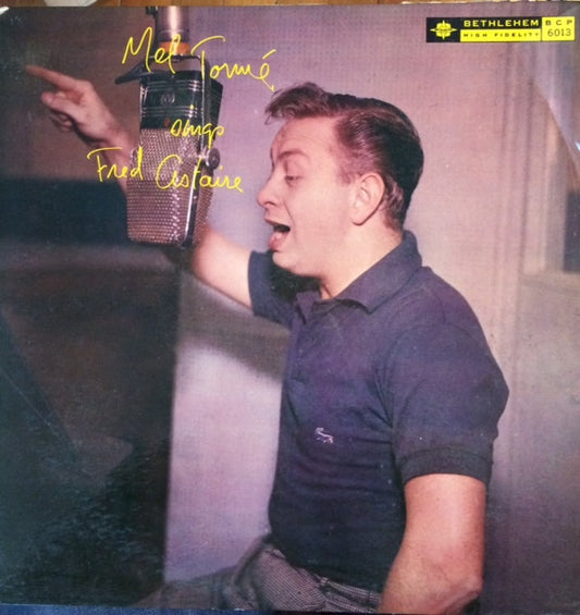 Mel Tormé And The Marty Paich Dek-Tette : Mel Tormé Sings Fred Astaire (LP, Album)