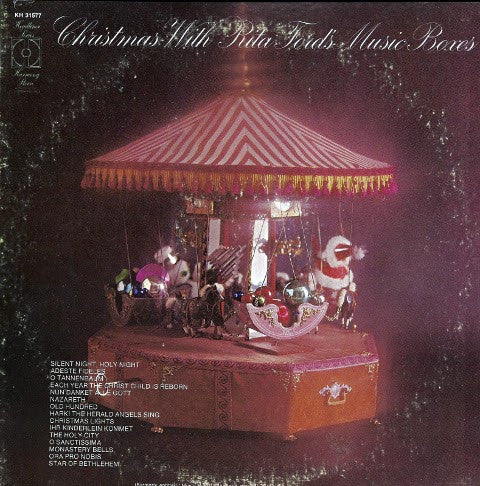 Rita Ford's Music Boxes : Christmas With Rita Ford's Music Boxes (LP, Album, RE)