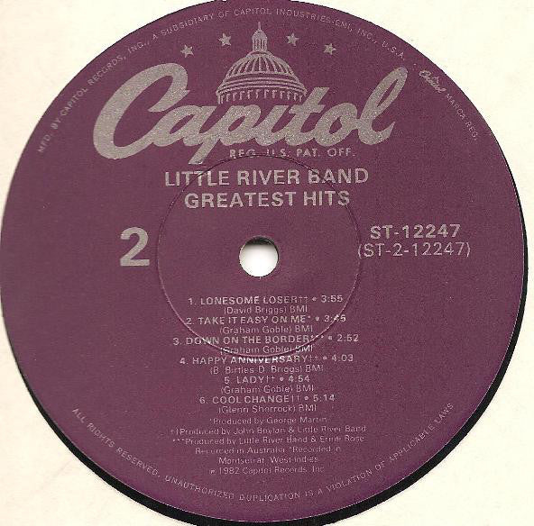 Little River Band : Greatest Hits (LP, Comp, Win)