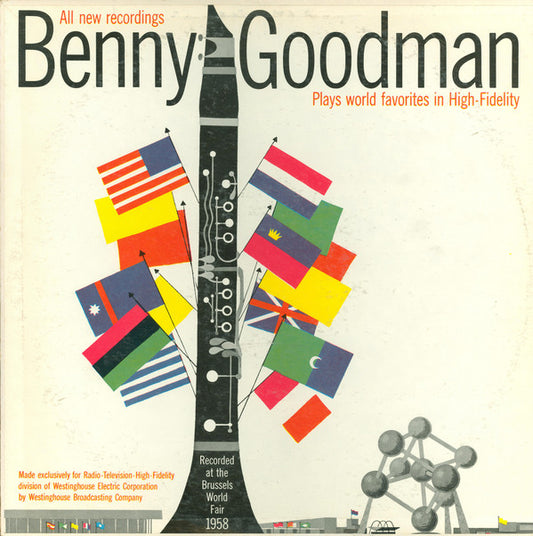 Benny Goodman : Benny Goodman Plays World Favorites In High-Fidelity (LP, Album, Mono)