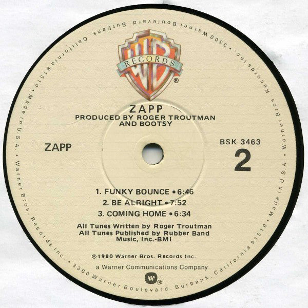 Zapp : Zapp (LP, Album, Win)