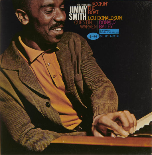 The Incredible Jimmy Smith* : Rockin' The Boat (LP, Album)