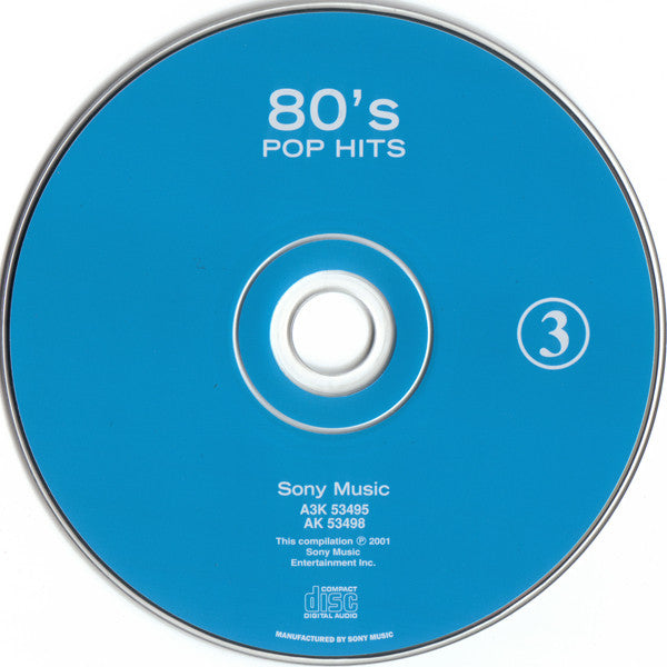 Various : 80's Pop Hits (Box, Comp + 3xCD)